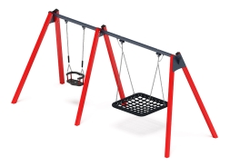 Качели М2 (красный) ИО 12.М.06.01.01-01, фото 4