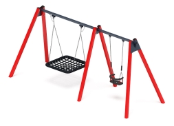 Качели М2 (красный) ИО 12.М.06.01.01-01, фото 3