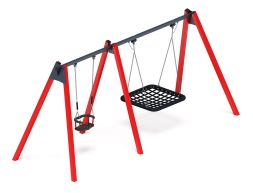 Качели М2 (красный) ИО 12.М.06.01.01-01, фото 2