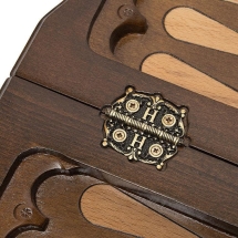 Шахматы + нарды резные 50 с ручкой, Haleyan Шахматы + нарды резные 50 с ручкой, Haleyan