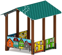 Домик большой 2 (Город) МФ 10.01.08-01, фото 4