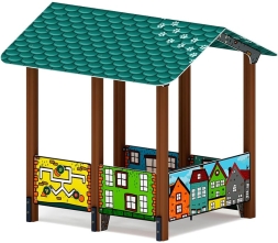 Домик большой 2 (Город) МФ 10.01.08-01, фото 3