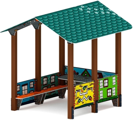 Домик большой 2 (Город) МФ 10.01.08-01, фото 1