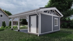 Навес для машин ХАМБЕР Премиум комплектация, фото 3