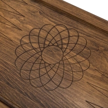 Нарды резные "Мечеть в Грозном", Rasulov