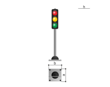 Дорожный знак Светофор 057.96.00-04