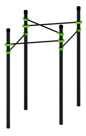 Воркаут 108 зеленый ВТ 12.08-02, фото 2