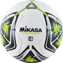 Мяч футб. трен. &quot;MIKASA REGATEADOR5-G&quot;, р.4, бело-черно-зеленый