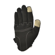 Перчатки для фитнеса (с пальцами) Adidas Essential черно\белые размер L, ADGB-12423WH 
