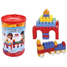 Конструктор из 40 деталей Pilsan Jumbo Magic Blocks (03-216-T)