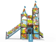 Детский городок "Замок", паттерн "Фэнтази" ДГ3001.02.02 Детский городок "Замок", паттерн "Фэнтази" ДГ3001.02.02