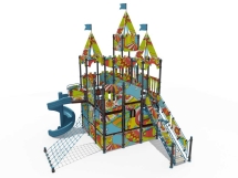 Детский городок "Замок", паттерн "Фэнтази" ДГ3001.02.02 Детский городок "Замок", паттерн "Фэнтази" ДГ3001.02.02