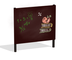 Развивающее оборудование Стенд для рисования мини ИО-11.8 для детской площадки