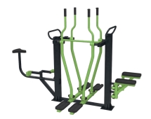 Уличный тренажер TORUDA "Лыжники + Велосипед + Степпер"