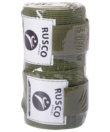 Бинт боксерский, 3,5 м, хлопок, хаки, фото 3