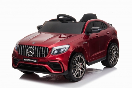 Электромобиль Mercedes-Benz GLC 63 AMG Red 12V (полный привод, EVA) - QLS-5688, фото 6