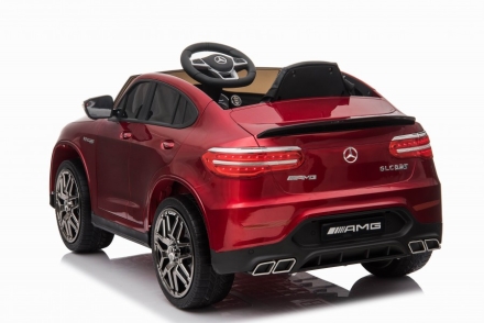 Электромобиль Mercedes-Benz GLC 63 AMG Red 12V (полный привод, EVA) - QLS-5688, фото 4
