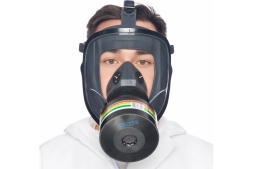 Противогаз фильтрующий ДОТпро 320 марки А2В2Е2К2Р3 R D категории 2 по маске панорамной МАГ 102-131-0118, фото 1