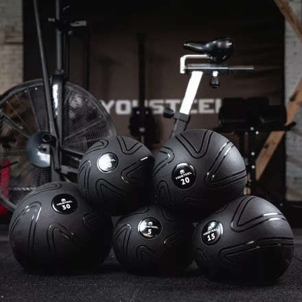 Медицинский мяч YOUSTEEL Slamball EVO вес 5 кг, фото 3