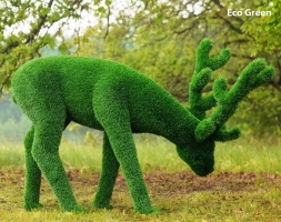 Топиари олень, пасется - газон Eco/Eco, цветной, фото 8