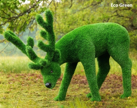 Топиари олень, пасется - газон Eco/Eco, цветной, фото 7