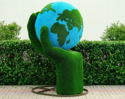 Топиари Земной шар в руке - газон Eco, фото 3