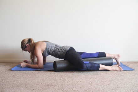 Ролик для пилатес цилиндрический 18", фото 26