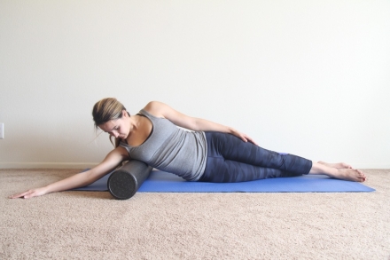 Ролик для пилатес цилиндрический 18", фото 36