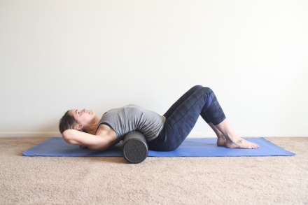 Ролик для пилатес цилиндрический 18", фото 43