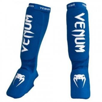 Щитки Venum &quot;Kontact&quot; Shinguards and Instep Blue, фото 1