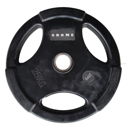 Диск GROME WP074 BLACK-25 кг, фото 1