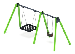Качели М2 (зеленый) ИО 12.М.06.01.01-02, фото 3