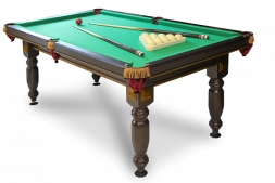 Бильярдный стол Аргус для русского бильярда 10ф 307х165 см, фото 1