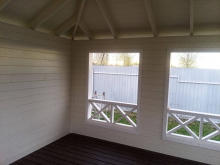 Прямоугольная беседка Аляска, фото 11