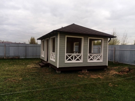 Прямоугольная беседка Аляска, фото 4