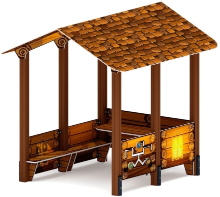 Домик большой 2 (Эко) МФ 10.01.08-02, фото 1