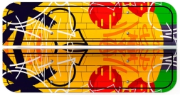 Скамейка детская Граффити МФ 41.01.02-01, фото 5