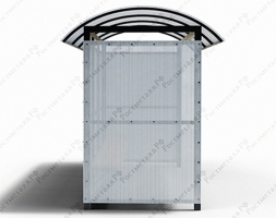 Автобусная остановка ОМ-20 4м, фото 5