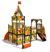 Детский городок, паттерн "Этник" ДГ3003.01 Детский городок, паттерн "Этник" ДГ3003.01