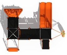Детский городок, паттерн "Этник" ДГ3003.01 Детский городок, паттерн "Этник" ДГ3003.01