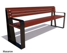 Скамейка уличная Отдых, Лиственница 1,5 м Скамейка уличная Отдых, Лиственница 1,5 м