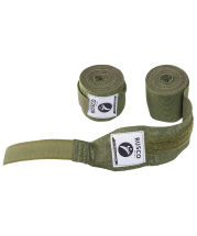 Бинт боксерский, 4,5 м, хлопок, хаки Бинт боксерский, 4,5 м, хлопок, хаки