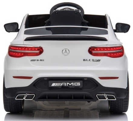 Электромобиль Mercedes-Benz GLC 63 AMG White 12V (полный привод, EVA) - QLS-5688, фото 5