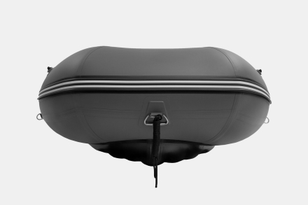 GLADIATOR E 380 PRO AIR Темносерый моторная лодка ПВХ НДНД, фото 8