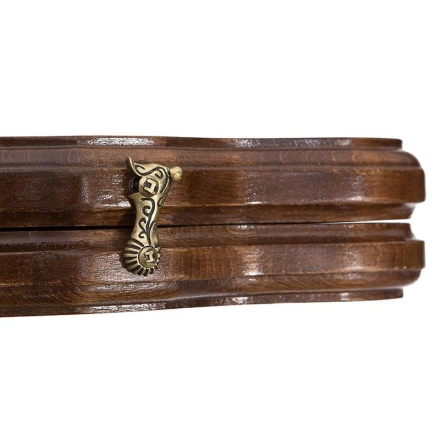 Нарды резные "Паровоз" с ручкой 60, Haleyan, фото 5