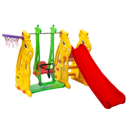 Горка Perfetto Sport PS-033 + качели Кролик, фото 1