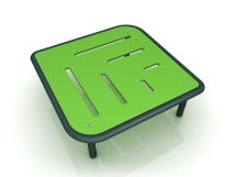 Детская тренировка Скамья Лист дерева