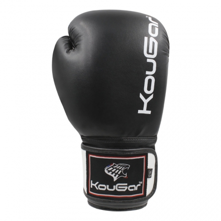 Перчатки боксерские KouGar KO400-14, 14oz, черный, фото 9