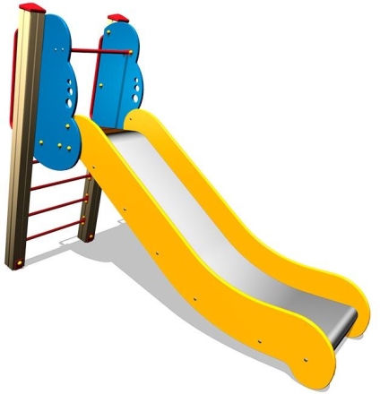 Детская горка Волна Г049 H=950 для игровых площадок, фото 1