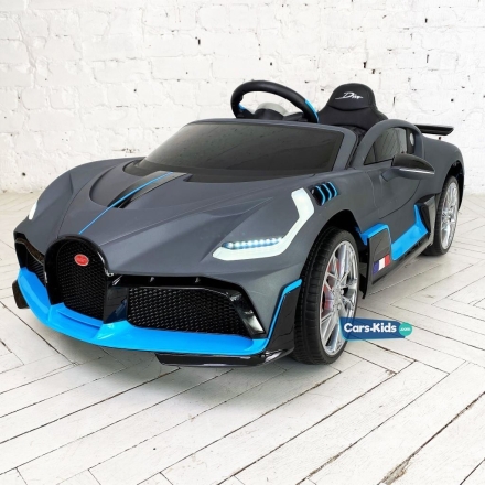 Электромобиль Bugatti Divo 12V — HL338 серый матовый, фото 1